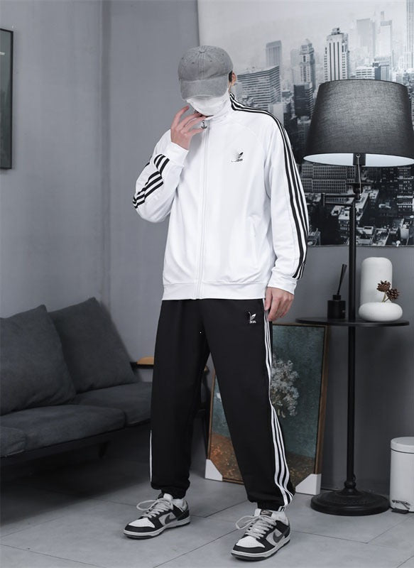 Three-Stripe Tracksuit | Set A | Luxury Markt