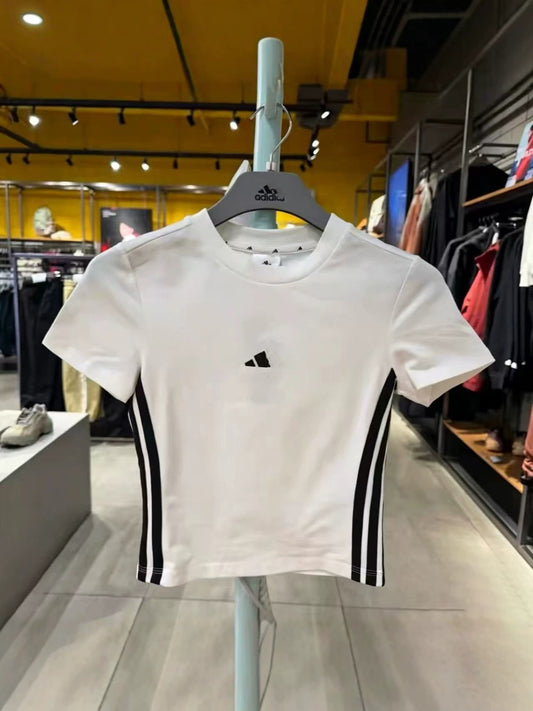 Camiseta Deportiva Mujer Tres Tiras Verano | LuxuryMarkt
