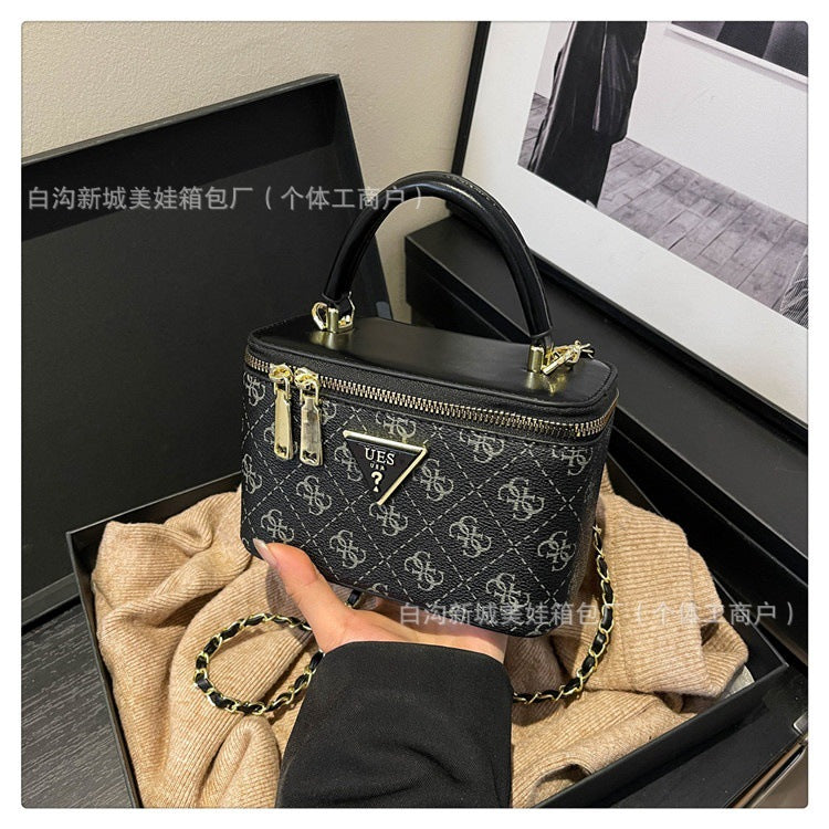 Nuevo monograma transfronterizo, bolsos de hombro sencillo de gran venta, 25 bolsos de cadena modernos y versátiles para mujer