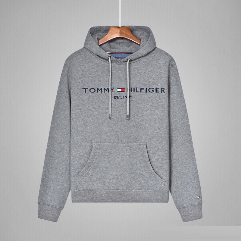 Sudadera Suelta Hombre | Estampado Logo Deportiva Primavera Otoño