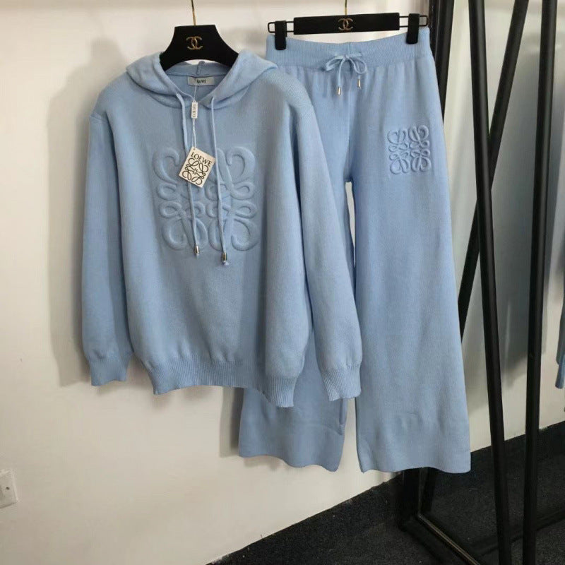 Conjunto Mujer LO | Capucha Y Pantalón Ancho