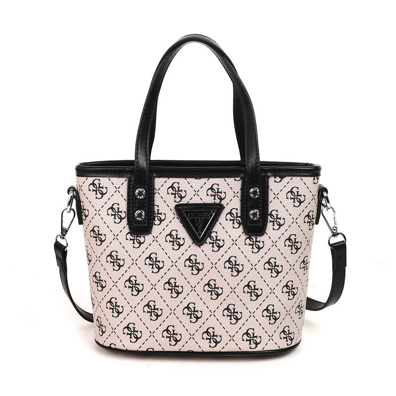 Comercio exterior, nueva moda de bolso pequeño de tres bolsos pequeños de tres bolsos para suegras y bolso sencillo de mujer con estampado de un hombro, bolso cruzado