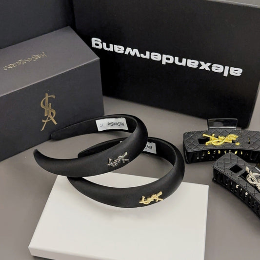 Diadema Satén Borde Ancho Mujer | Corona Alta | LuxuryMarkt