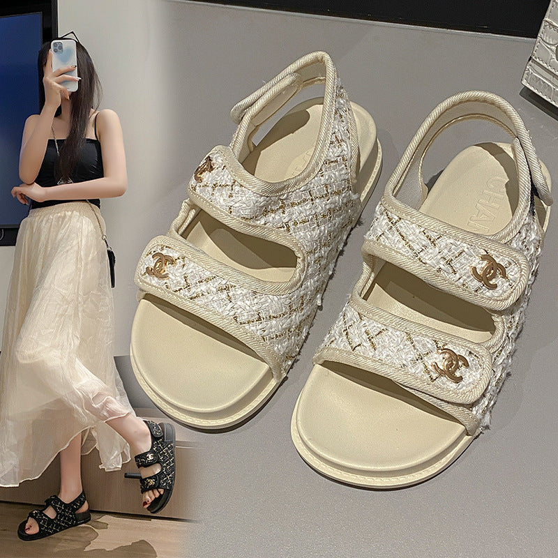 Zapatillas chulas para mujeres, hogar, interior, casa, suelas suaves, antideslizante eva, hombres de comercio exterior versátiles, transpirables, ligeros y cómodos.