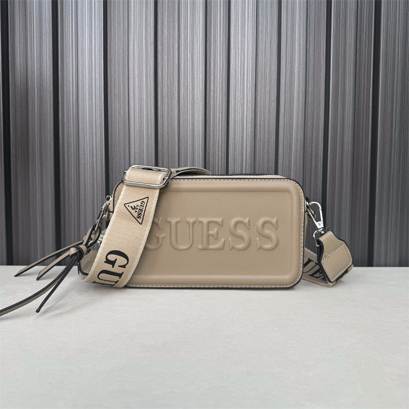 Borsa Fotocamera Litchi Donna Tracolla Moda 2026 | Senza Scatola