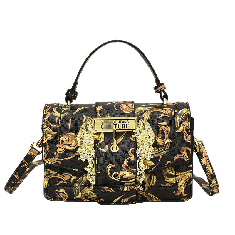 Un bolso de bolso pequeño de estilo bosque único y de nicho, la nueva tendencia para mujer, versátil y de alta gama, es popular este año