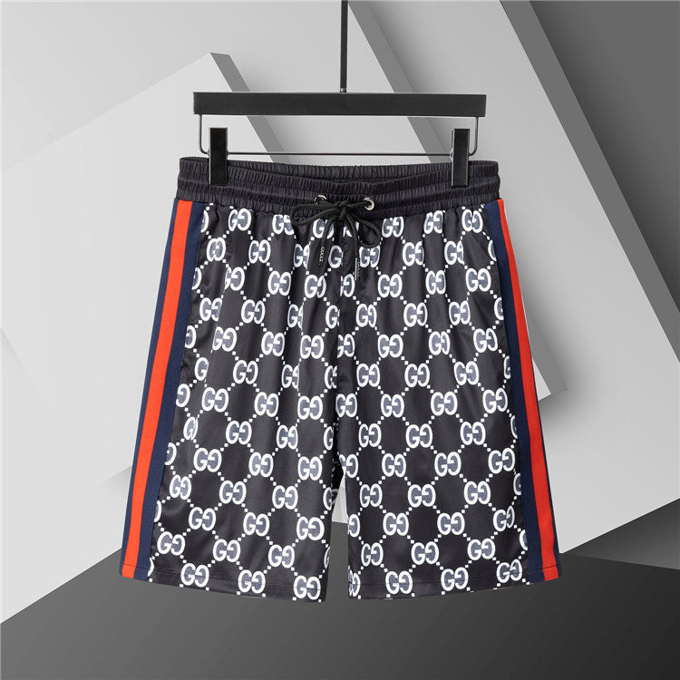 Pantalones Cortos Playa Unisex Letras Secado Rápido | Moda 2025