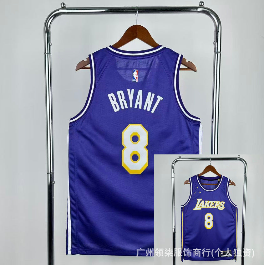 Nuevas camisetas populares de baloncesto: camisetas al por mayor prensadas en caliente para los Lakers, Cavaliers, 76ers, Bulls, Clippers, Warriors, Curry, James y Harden