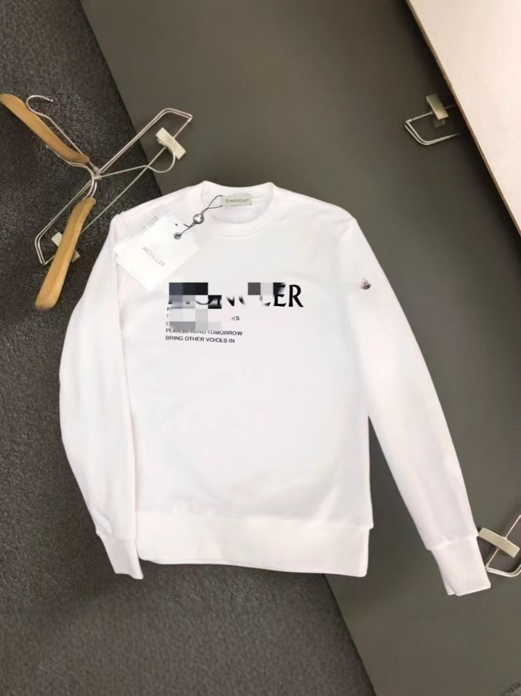 Bedrucktes Sweatshirt | Legere Langarm