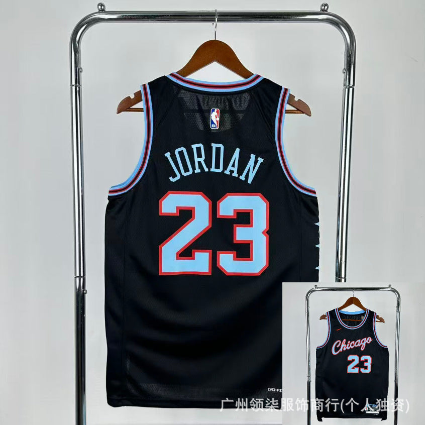 Nuevas camisetas populares de baloncesto: camisetas al por mayor prensadas en caliente para los Lakers, Cavaliers, 76ers, Bulls, Clippers, Warriors, Curry, James y Harden