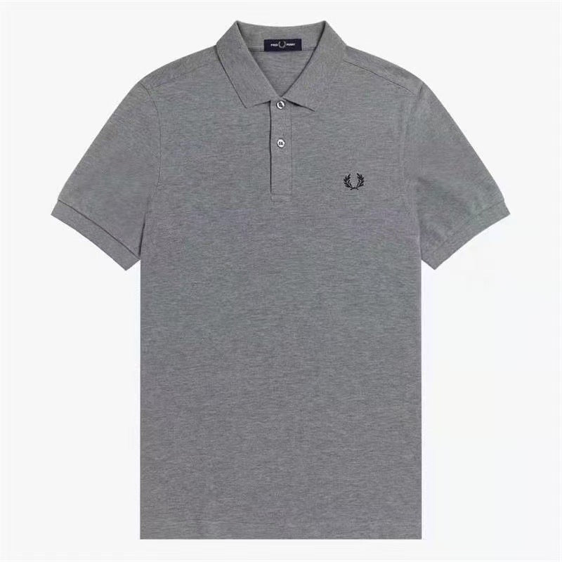 Color trigo de algodón americano, camisa de manga corta sin arrugas, adelgazamiento de verano para hombres 100% envío gratis