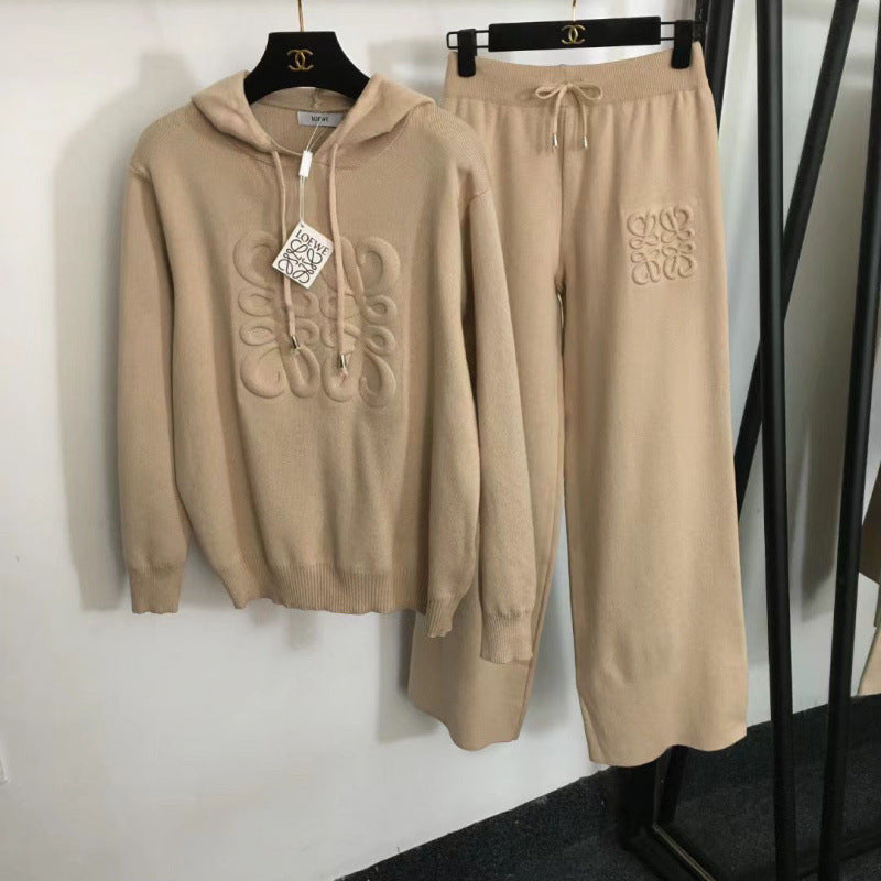 Conjunto Mujer LO | Capucha Y Pantalón Ancho