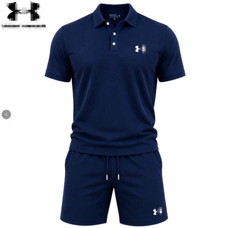 Conjunto UA De Hombre | Polo Y Shorts