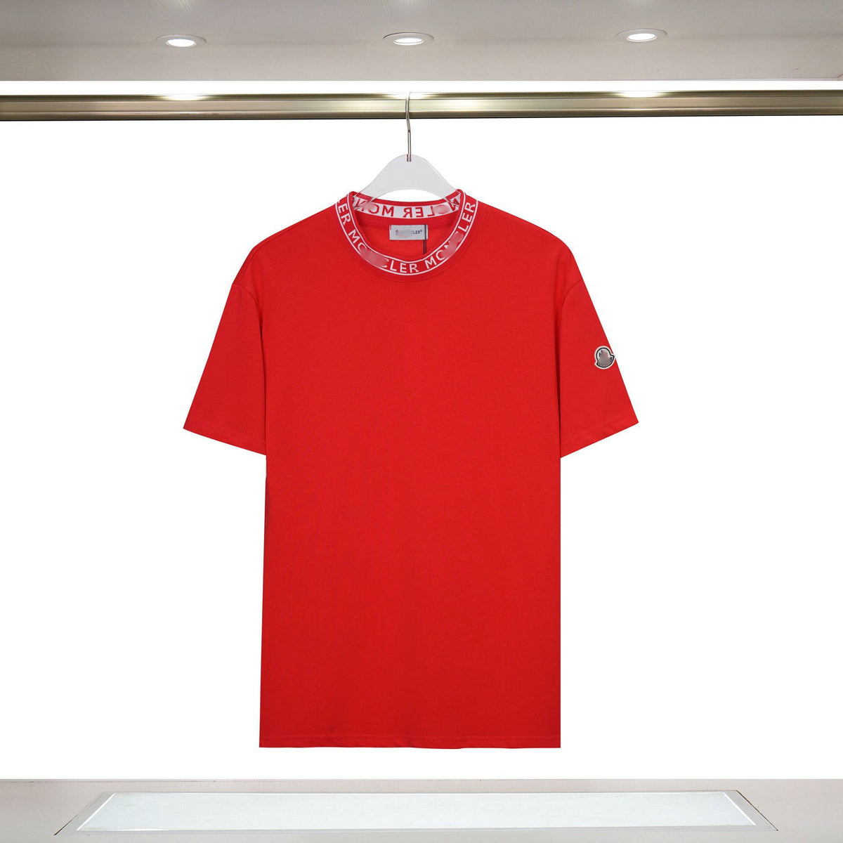 Camiseta Bordada Hombre MON | Cuello Redondo