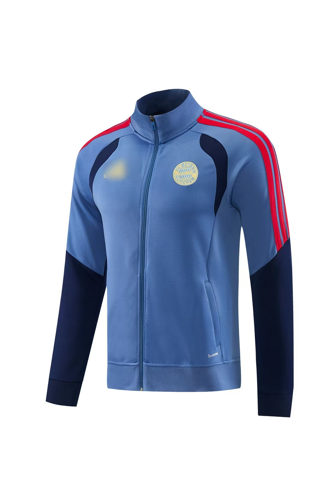 Vintage F Football Jacket | High Neck and Three Stripes