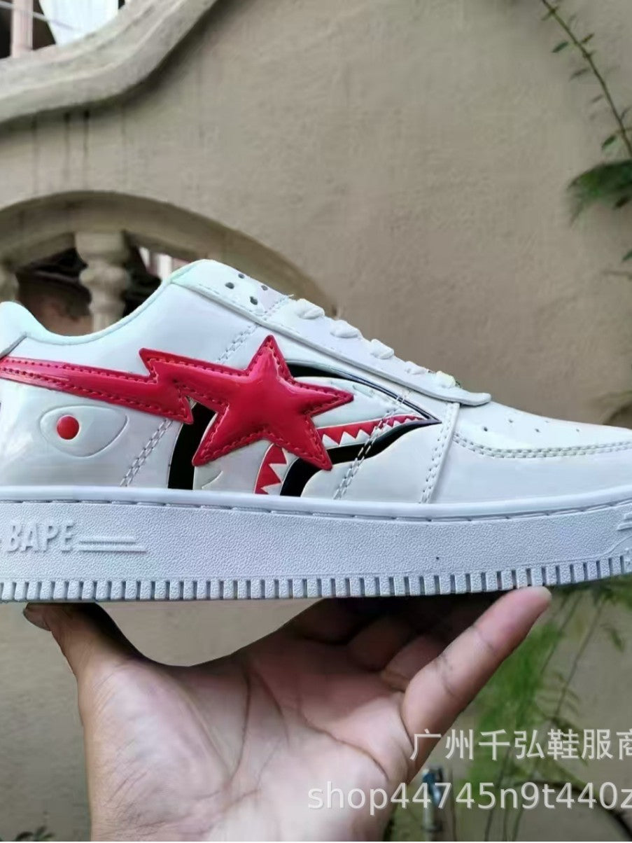 Zapatillas BAPE Charol Cabeza de Simio | AF1 Sta | Unisex