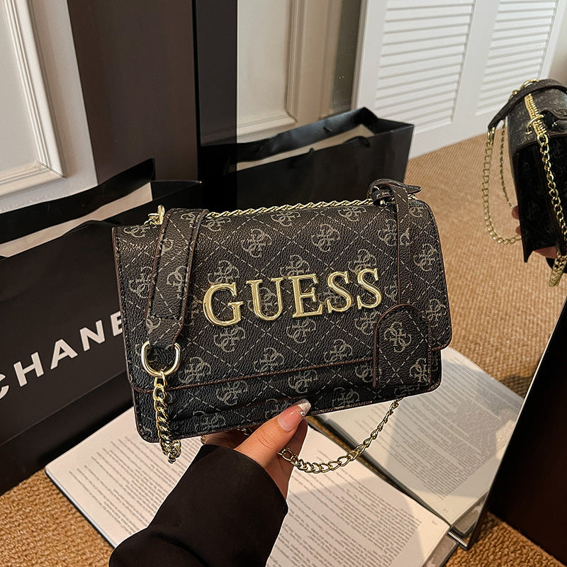 Niche Design LetterPrint Axilas 2026 Nuevas Tendencias Transfronterizas Chains Shoulder Crossbody Bags al por mayor