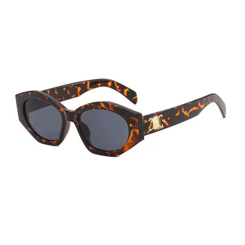 Gafas de sol nuevas para mujer: estilo de Lisa, gafas de sol de gato con armazón pequeño y estilosas, moda de alta gama, gafas de sol bloqueadoras de rayos UV
