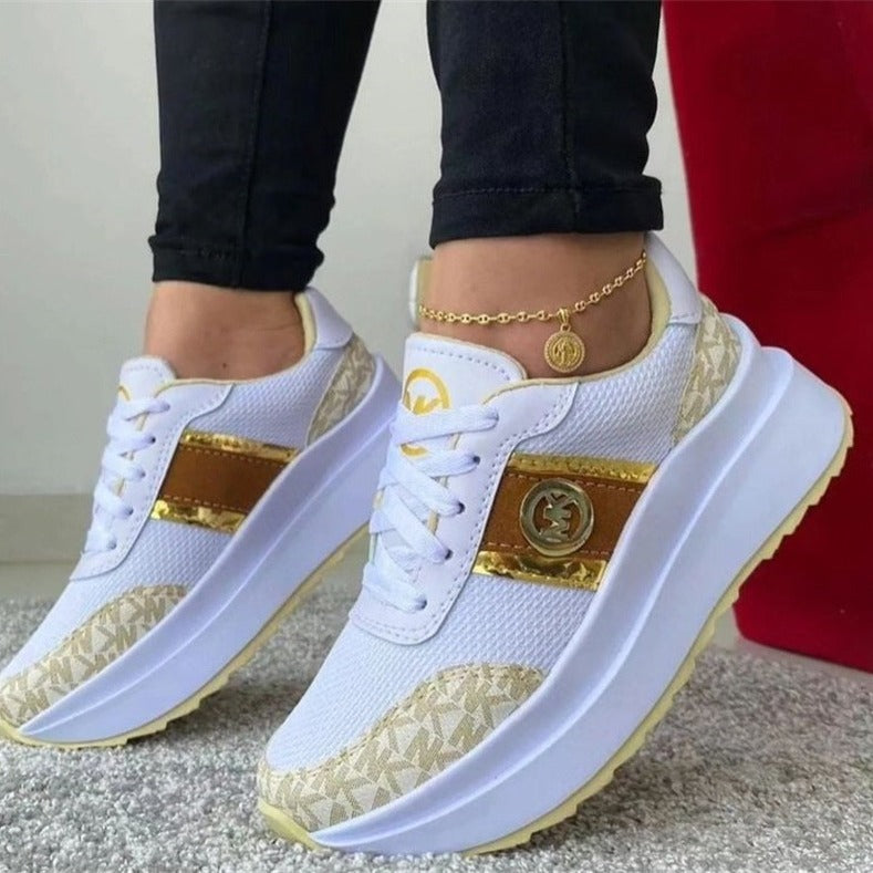 Zapatillas Blancas Mujer Talla Grande | Aumento Estatura
