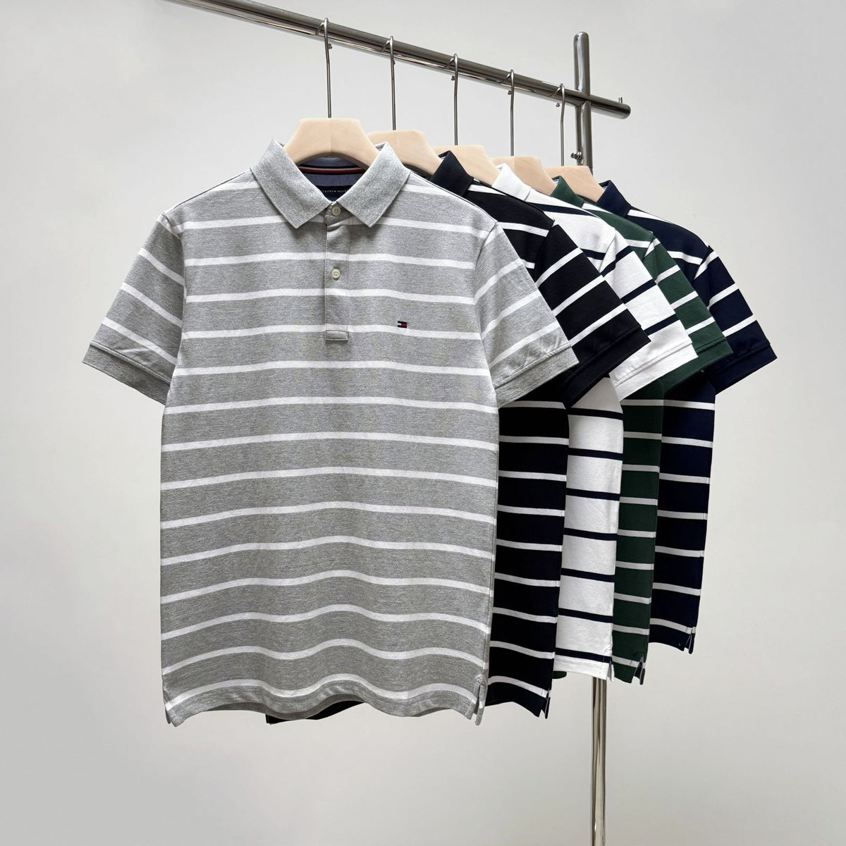 Polo com Logótipo Estampado para Homem | Manga Curta Casual