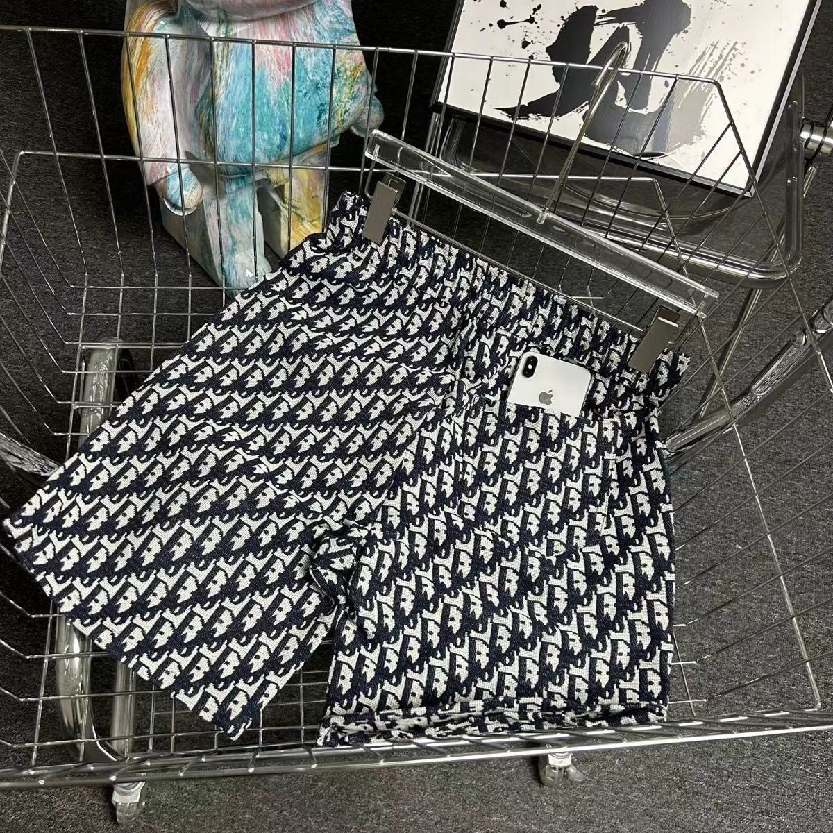 Pantalones Punk Estampado Completo | Playa | Hombre | Verano