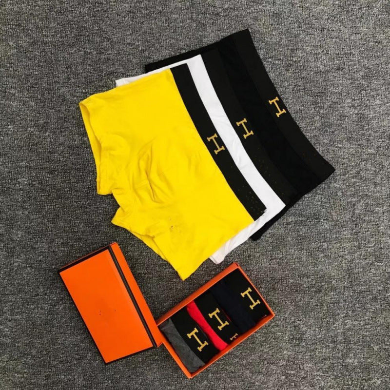 Boxer Hombre Lujo Algodón Puro | Marca H Ropa Interior Premium 2026