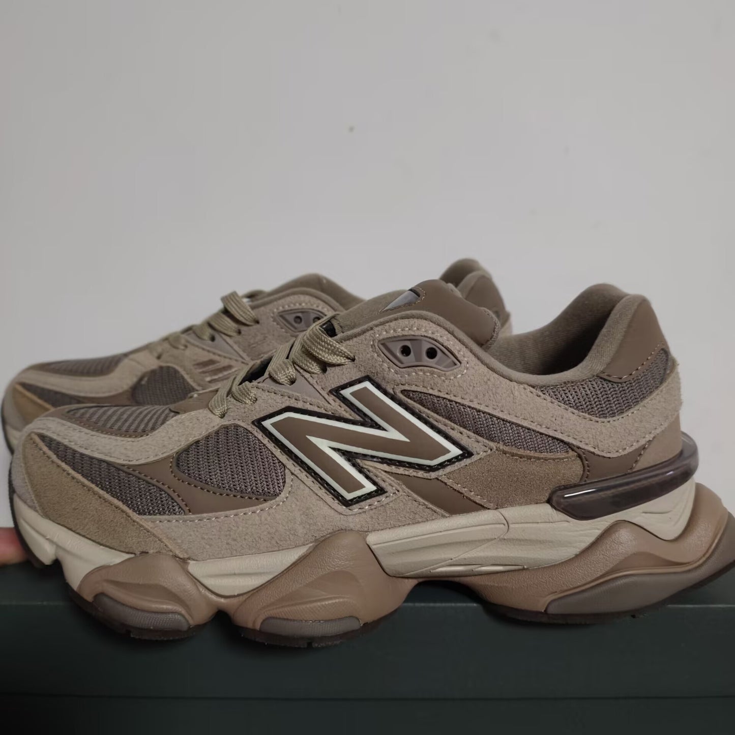 Zapatillas deportivas casuales para parejas NB9060 para comercio exterior transfronterizo, pezuñas de elefante para bebés, resistentes al desgaste, resistentes al desgaste y de mayor altura y suela gruesa