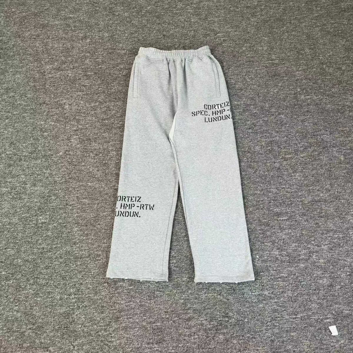 New 2025 cross-border set with embroidered minimalist lettering, high-street fashion loose cardigan, hoodie, and casual pants
