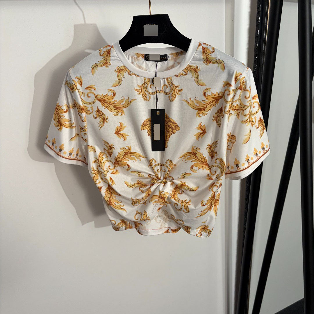 Camiseta Versa ce Corta | Estampado Medusa