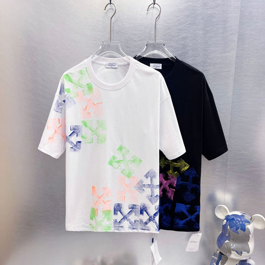 Maglia a maniche corte OW | Stampa Arrow Letter