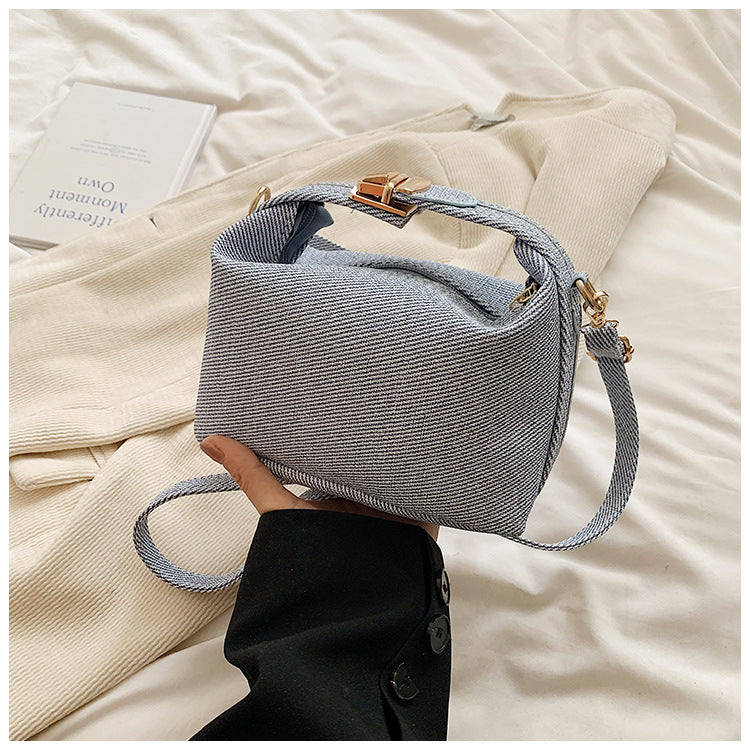 Bolso Niche para mujer, Nuevo Bolso Versátil de Almohada Primavera/Verano 2024, Bolso Casual Sencillo de Hombro Cruzado