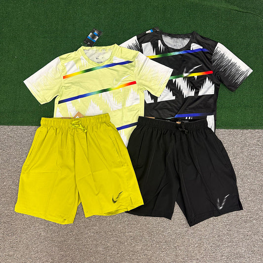 Ensemble de sport Running pour homme | Séchage rapide respirant été