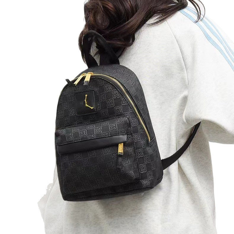 Mochila de letras de cuadros de moda con estampado de tablero de ajedrez, mochila escolar cosida, bolsa de viaje, mochila deportiva de marca de moda a cuadros para hombres y mujeres