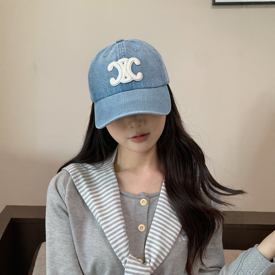 Gorra Béisbol Ala Ancha Mujer | Estilo Coreano Verano