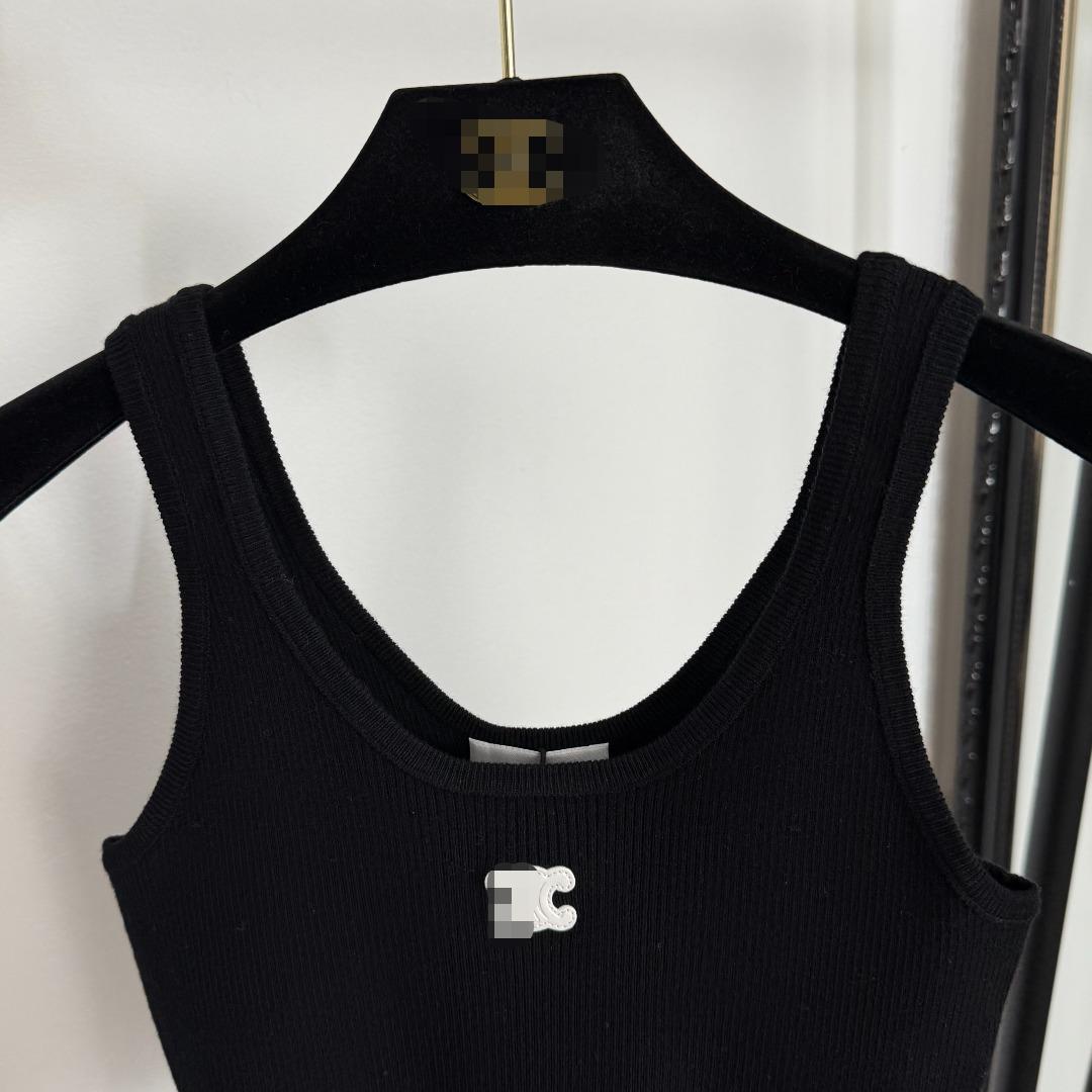 Chaleco camisola de punto tejido 100% lana 100% de lana de verano de alta gama 2025 Nanyou Dopamine Nuevo logo