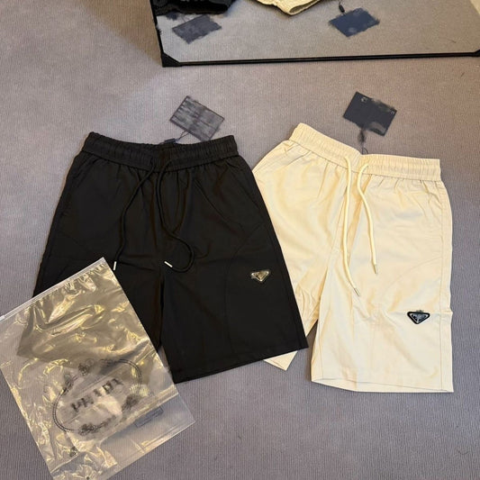 Men's Sports Beach Shorts | Quick-Dry Triangle Logo
