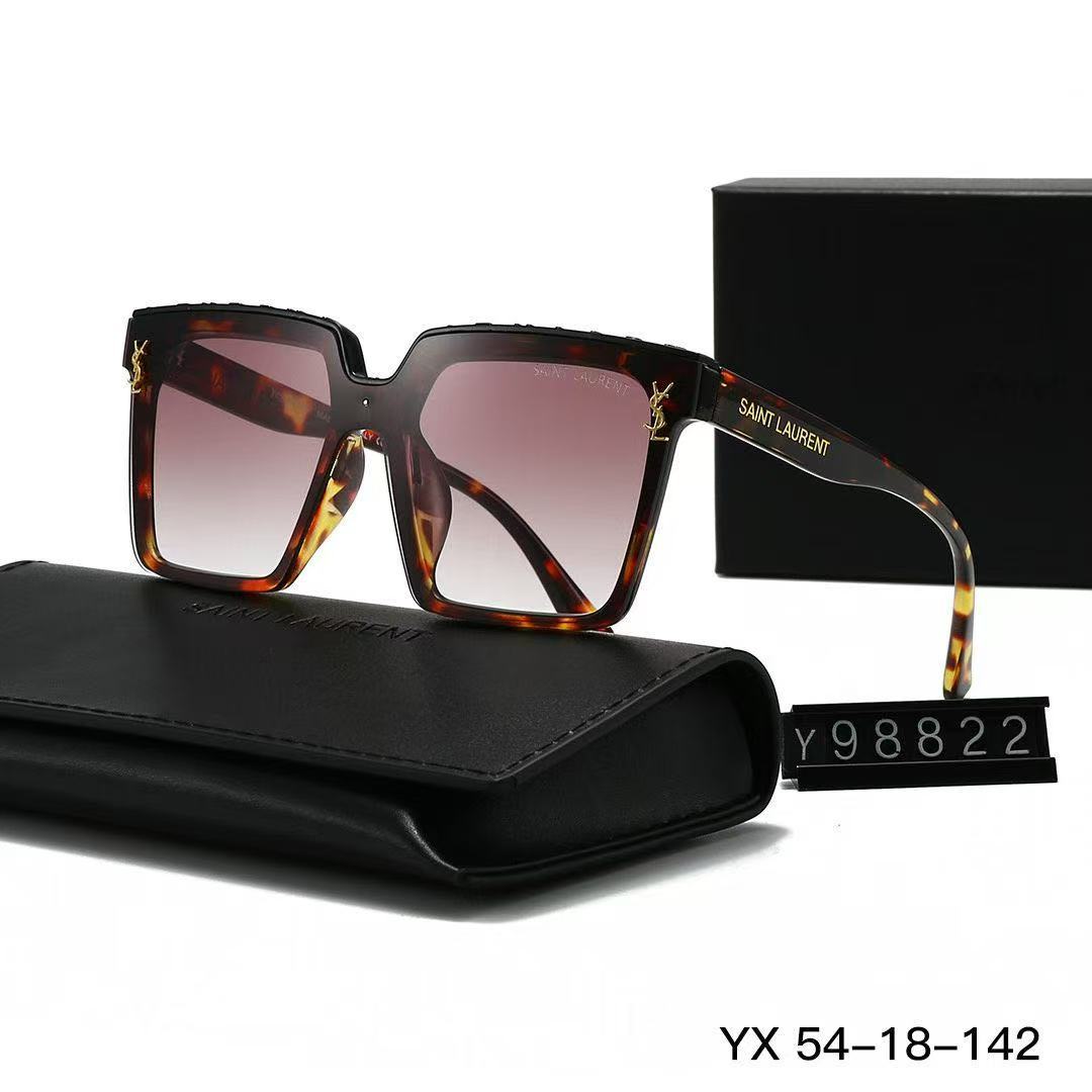 High-End Square Frame Sunglasses | Unisex S