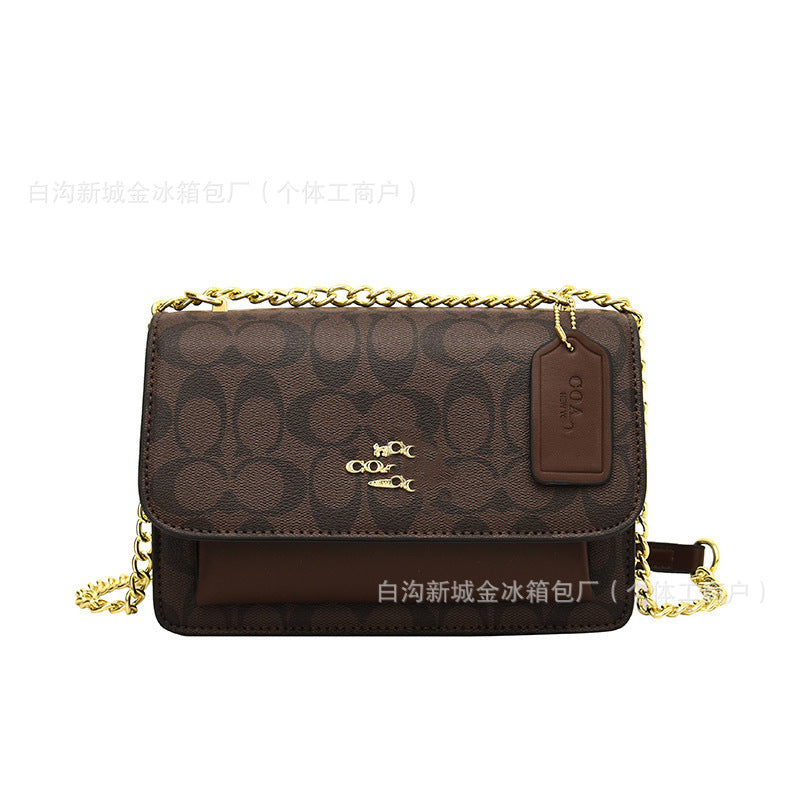 Bolsa C Bolso cuadrado de venta caliente transfronterizo de moda y versátil tofu Comercio exterior bolso de cadena caliente bolso de mujer de alta calidad bolso bandolera