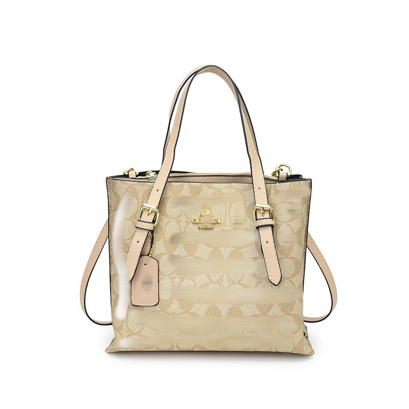 Damen-Tote-Bag Classic Monogram | Umhängetasche mit Kou-Print | Mit Box