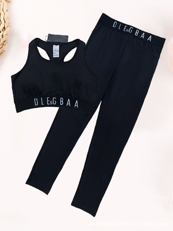 Ropa de yoga femenina europea y estadounidense, chaqueta deportiva, conjunto de yoga, pantalones de yoga de tiro alto de mujer fitness casual de alta gama