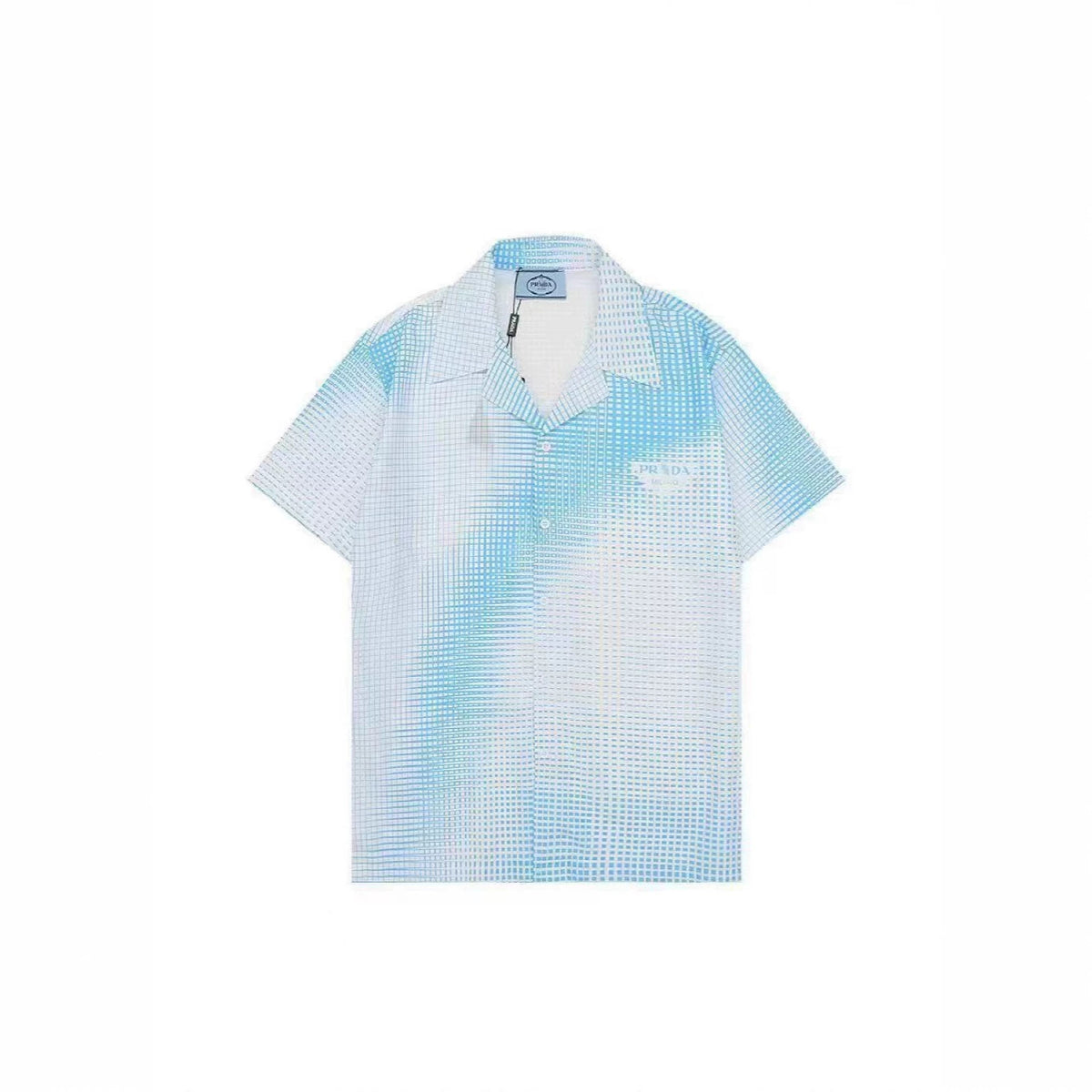 Chemise homme imprimée P | Col et boutons