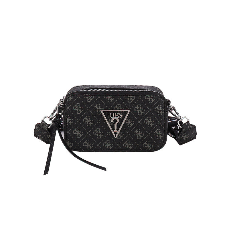 Bolso de nicho ligero y explosivo pequeño cuadrado 2025 nuevo en venta transfronteriza para mujeres con carta cruzada para mujeres