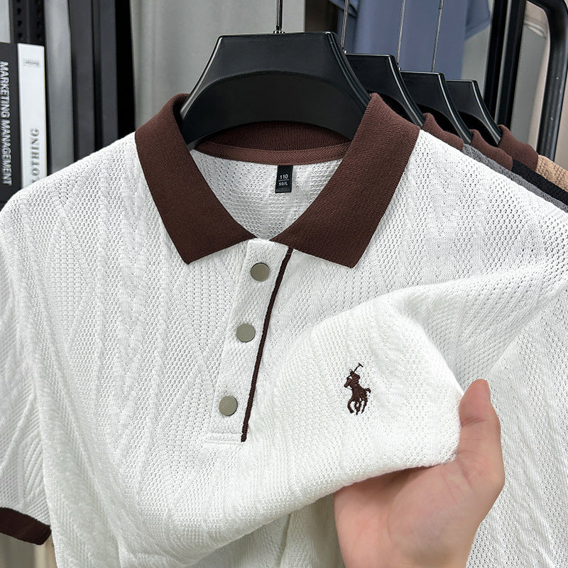 Jersey Bordado Jacquard Hombre - Estilo Elegante