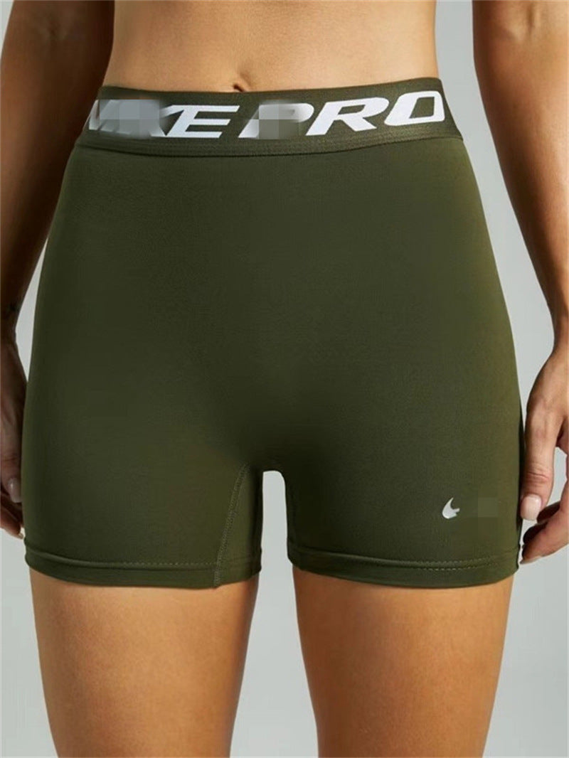 Leggings deportivos de verano para mujer, entrenamiento físico, pantalones de yoga de tres puntos de secado rápido y alta elasticidad, pantalones curtos de baloncesto transpirables para correr