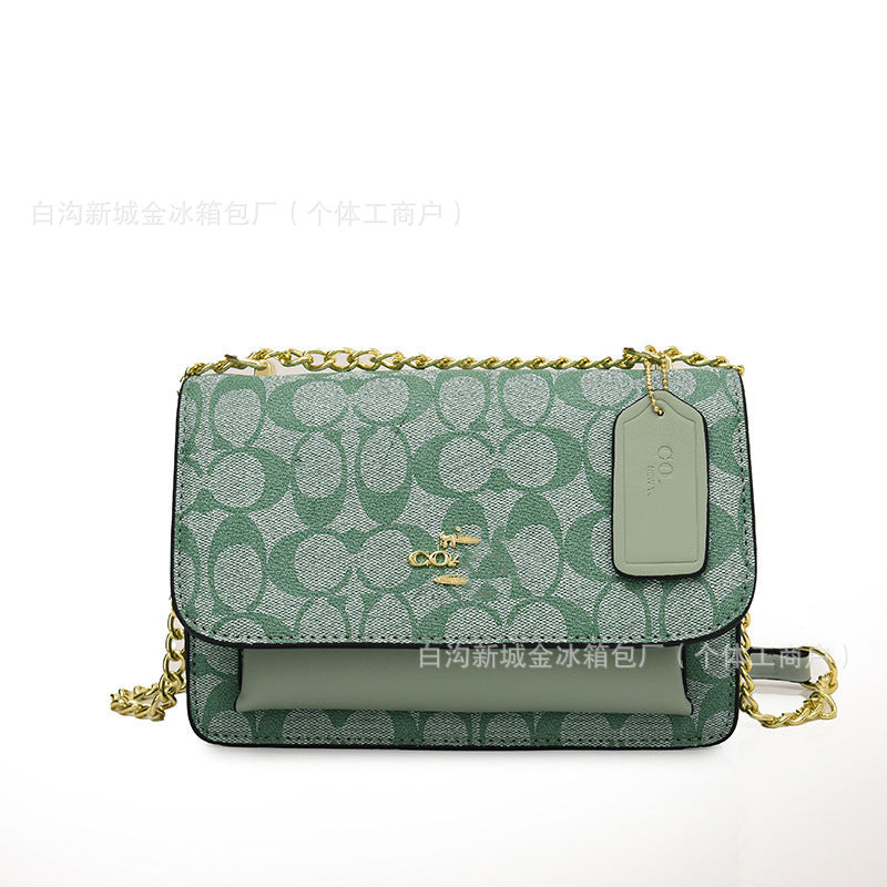 Bolsa C Bolso cuadrado de venta caliente transfronterizo de moda y versátil tofu Comercio exterior bolso de cadena caliente bolso de mujer de alta calidad bolso bandolera