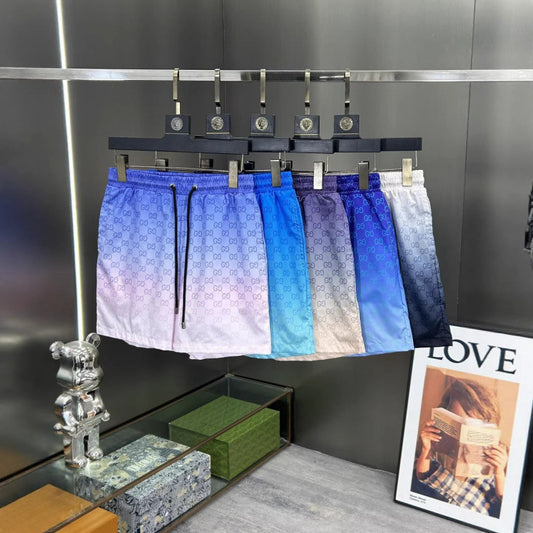 Shorts deportivos casuales casuales de estampado digital para comercio exterior transfronterizo transfronterizo, pantalones deportivos casuales con estampado digital de doble G