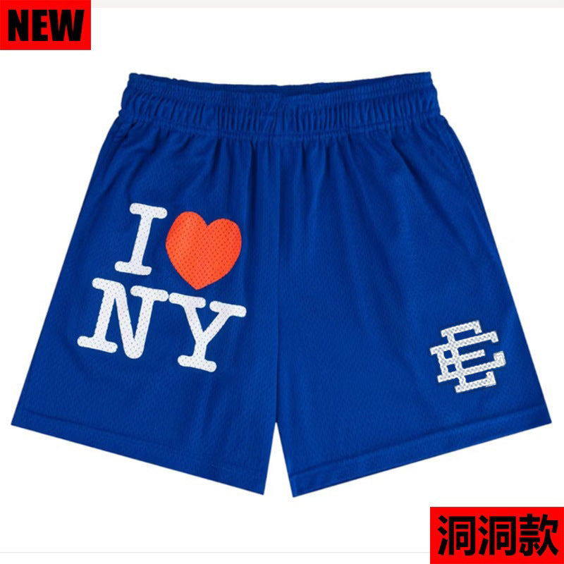Pantalones deportivos de baloncesto de cuatro puntos de secado rápido de Eric Emanuel EE estadounidenses Eric Emanuel EE