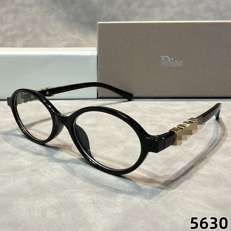 D Home 2026 Nuevas gafas de sol europeas y americanas INS Fashion, paneles unisex ovalados gafas de sol de estilo masculino de moda