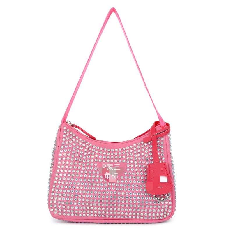 Bolso Hobo Mujer PA | Pedrería Brillante | Sin Cakja