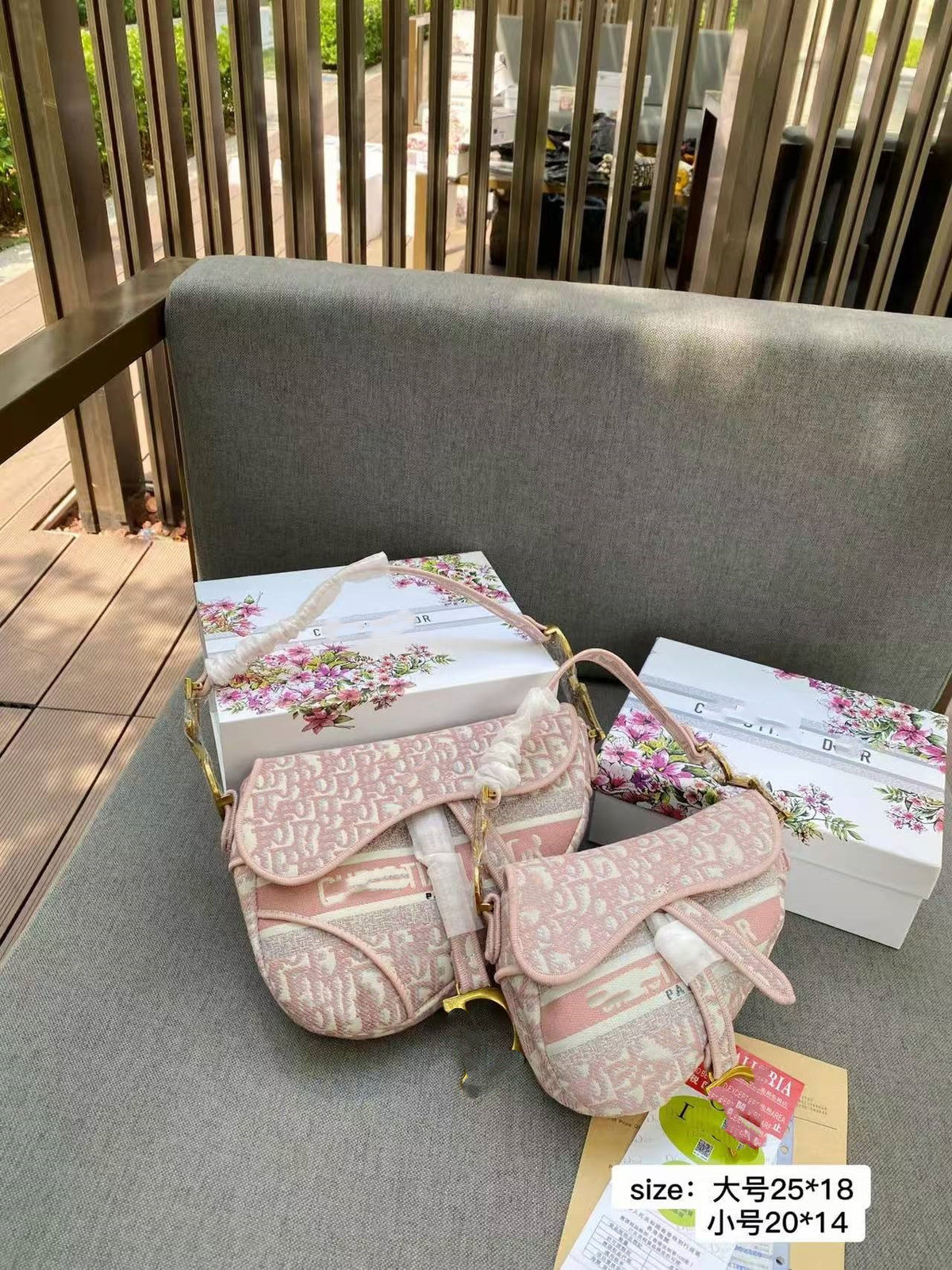 Bolso Mujer CD 2026 | Saddle Con Bandolera | Con Caja